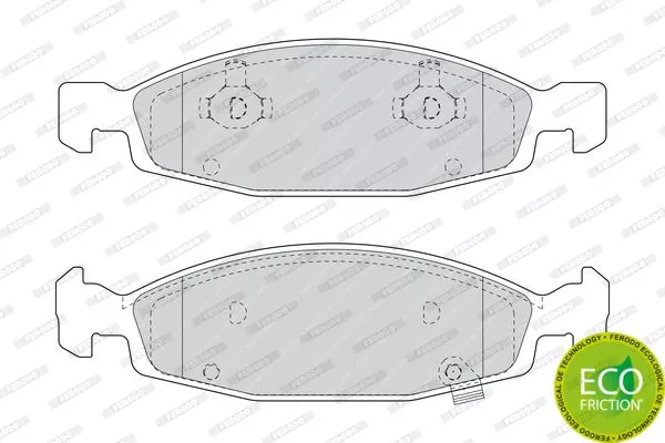 FERODO FDB1523 Тормозные колодки