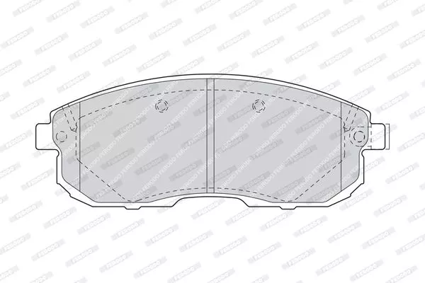 FERODO FDB1559 Тормозные колодки