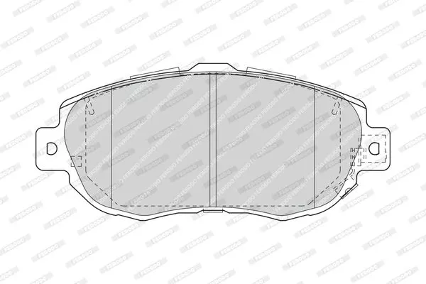 FERODO FDB1564 Гальмівні колодки