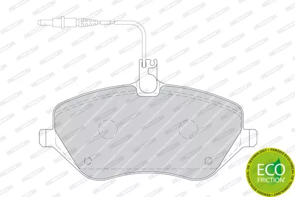 FERODO FDB1726 Тормозные колодки
