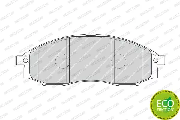 FERODO FDB1745 Гальмівні колодки