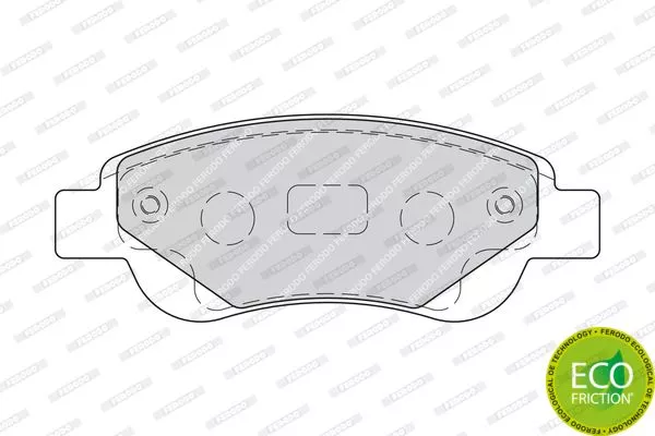 FERODO FDB1790 Тормозные колодки