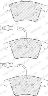 FERODO FDB1826 Тормозные колодки