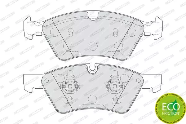 FERODO FDB1830 Тормозные колодки