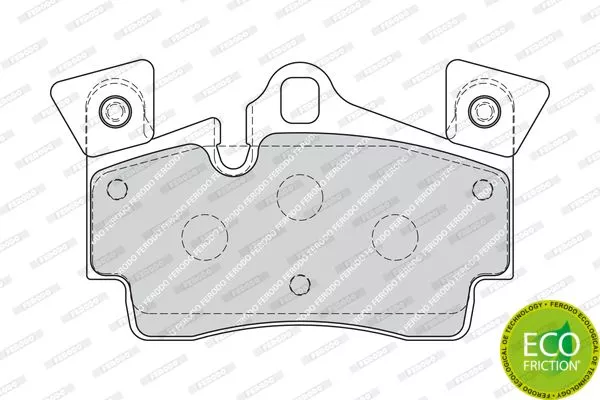 FERODO FDB1835 Тормозные колодки