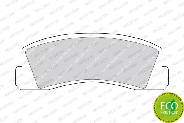 FERODO FDB195 Тормозные колодки