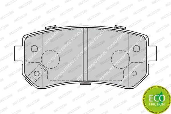 FERODO FDB1956 Тормозные колодки