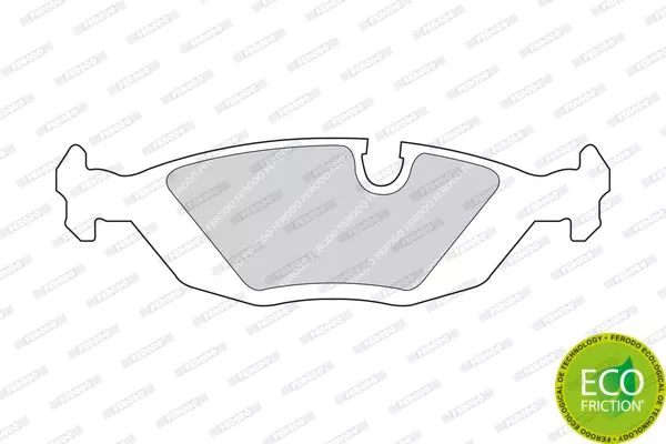 FERODO FDB296 Тормозные колодки
