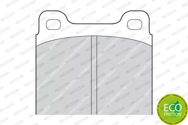 FERODO FDB2M Тормозные колодки
