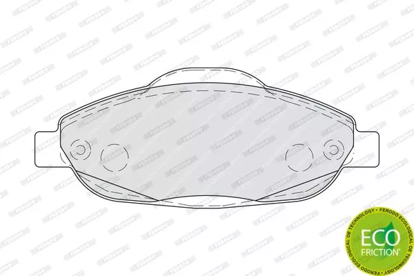 FERODO FDB4003 Тормозные колодки