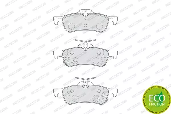 FERODO FDB4041 Тормозные колодки