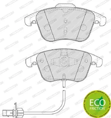 FERODO FDB4045 Тормозные колодки