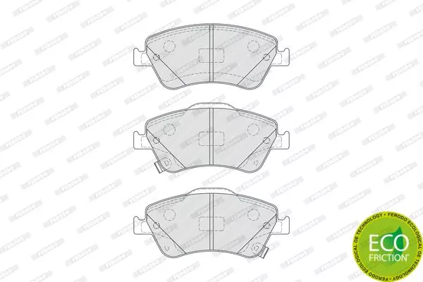 FERODO FDB4046 Тормозные колодки