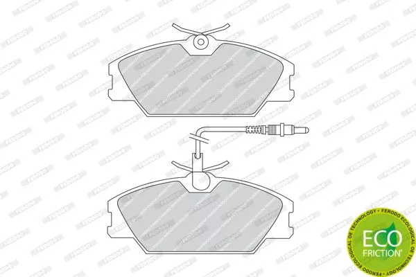 FERODO FDB406 Тормозные колодки