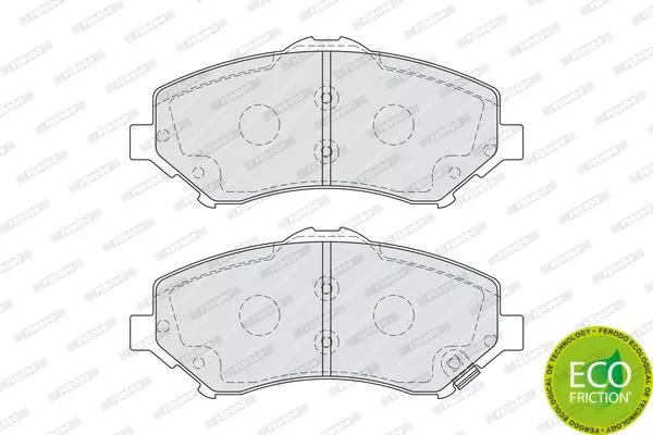 FERODO FDB4074 Тормозные колодки