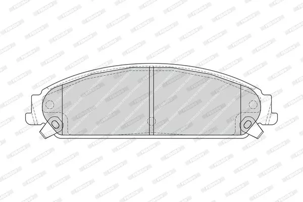 FERODO FDB4078 Тормозные колодки