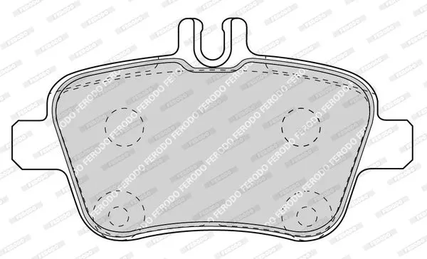 FERODO FDB4163 Тормозные колодки
