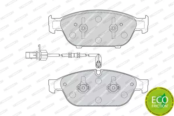 FERODO FDB4397 Тормозные колодки