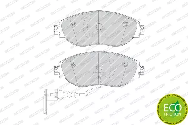 FERODO FDB4425 Тормозные колодки