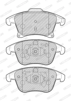 FERODO FDB4445 Тормозные колодки