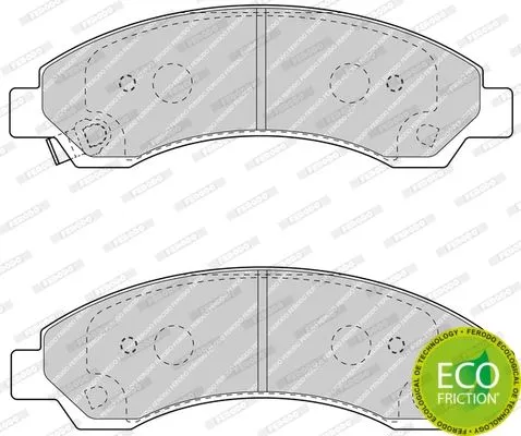 FERODO FDB4625 Тормозные колодки