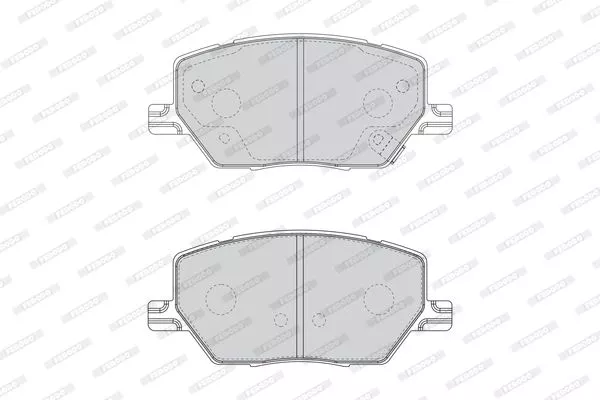 FERODO FDB4688 Тормозные колодки