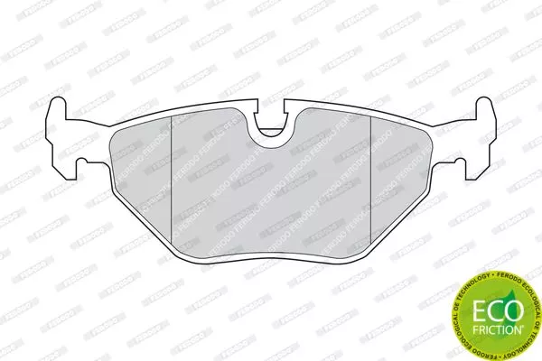 FERODO FDB578 Тормозные колодки