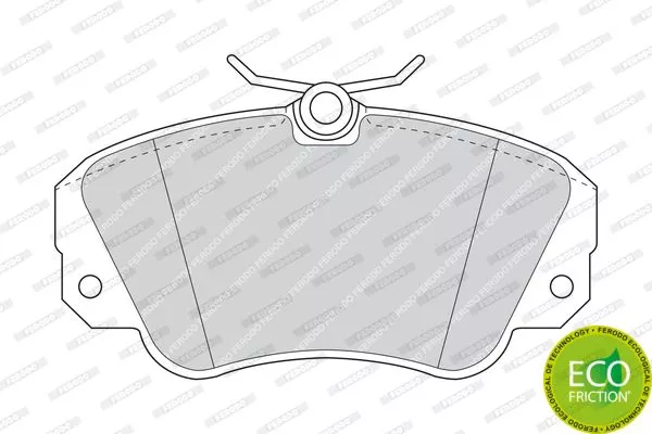 FERODO FDB686 Тормозные колодки