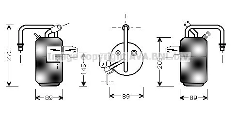 AVA QUALITY COOLING FD D331 Осушувач