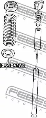 Febest FDSI-CBVR Тарелка пружины