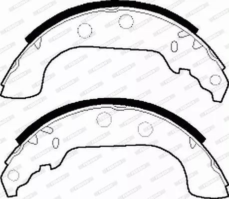 FERODO FSB268 Тормозные колодки
