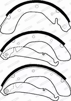 FERODO FSB335 Тормозные колодки