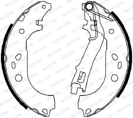 FERODO FSB4015 Тормозные колодки
