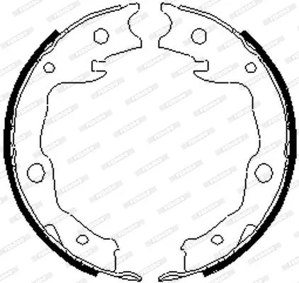 FERODO FSB4035 Колодки ручника