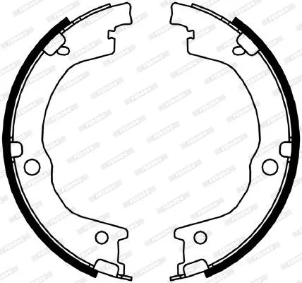 FERODO FSB4049 Стоянкове гальмо