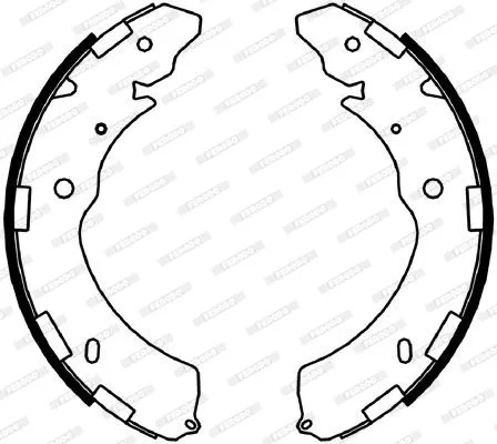 FERODO FSB4052 Тормозные колодки