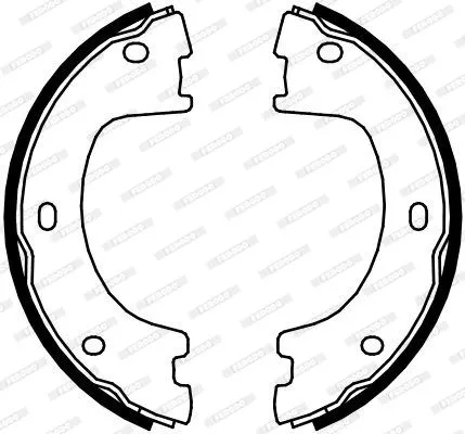 FERODO FSB4103 Колодки ручника