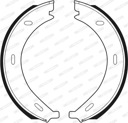 FERODO FSB536 Колодки ручника