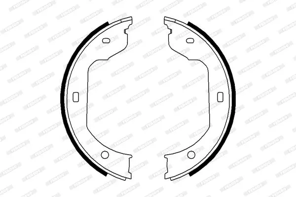 FERODO FSB668 Стоянкове гальмо