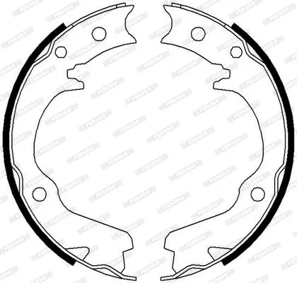 FERODO FSB673 Колодки ручника