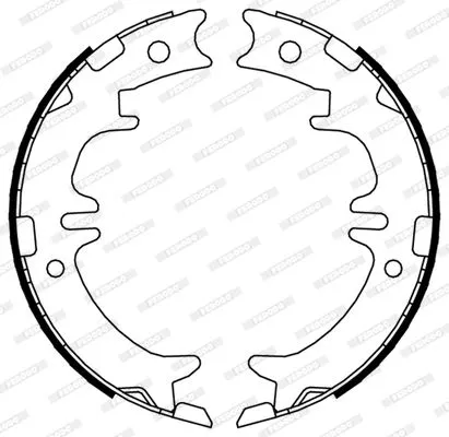 FERODO FSB674 Колодки ручника