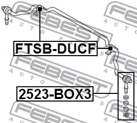 Febest FTSB-DUCF Стабілізатор