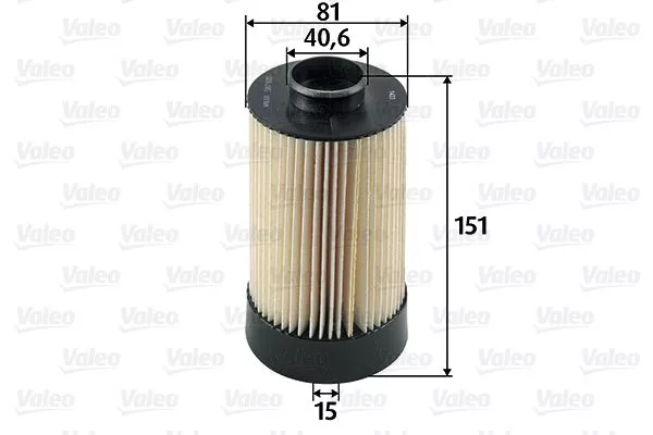 VALEO 587935 Топливный фильтр