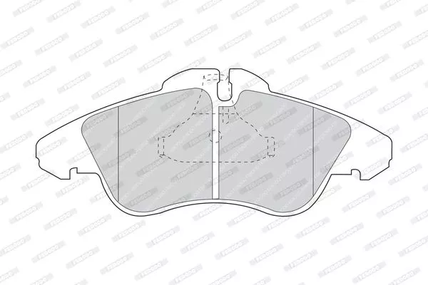 FERODO FVR1038 Тормозные колодки