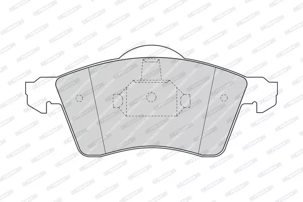 FERODO FVR1163 Тормозные колодки