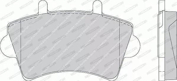 FERODO FVR1452 Тормозные колодки