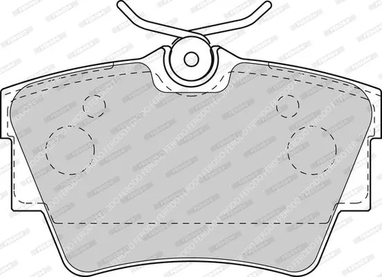 FERODO FVR1516 Тормозные колодки