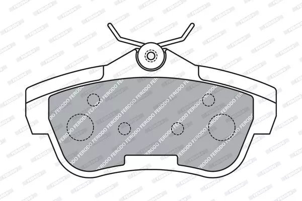 FERODO FVR1772 Тормозные колодки