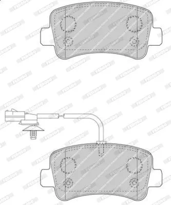 FERODO FVR4348 Тормозные колодки