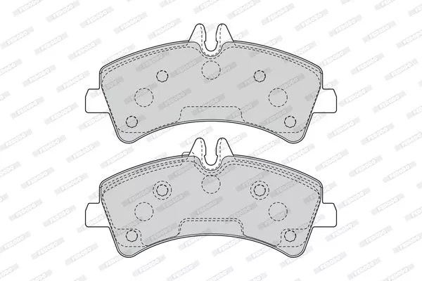 FERODO FVR4429 Гальмівні колодки